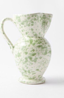 Speckled Glazed-ceramic Pitcher