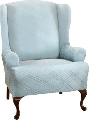 P/Kaufmann Home Stretch Sensations Double Diamond Wing Chair Cover