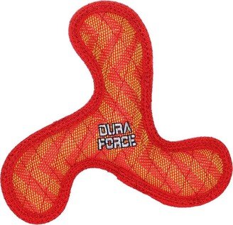 DuraForce Jr Boomerang ZigZag Red-Red, Dog Toy