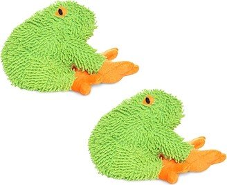 Mighty Micro Fiber Frog, 2-Pack Dog Toys