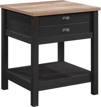 Cottage Road Nightstand with Drawer Raven Oak