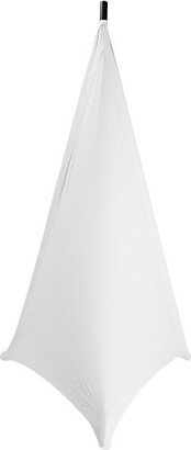 On-Stage Speaker/Lighting Stand Skirt, White