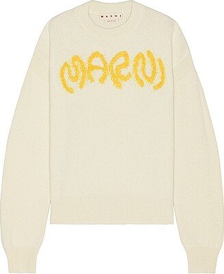 Roundneck Sweater in Cream