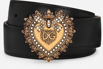 Devotion belt in lux leather