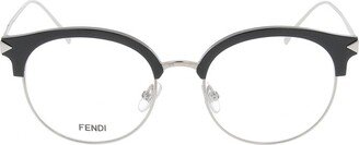 Fendi Eyewear Round Frame Glasses-AB