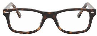 Rectangular Frame Glasses-BK