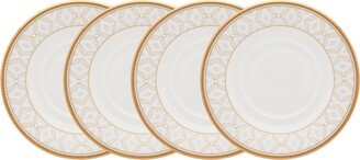 Noble Pearl Set Of 4 Saucers, 6