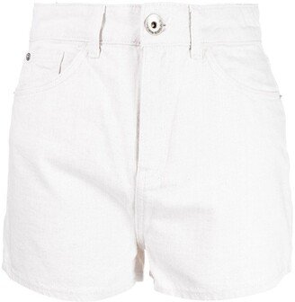 Mid-Rise Denim Shorts-AD