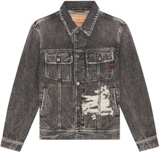 D-Barcy-S1 denim trucker jacket