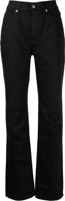 High-Rise Slim-Leg Jeans-AA