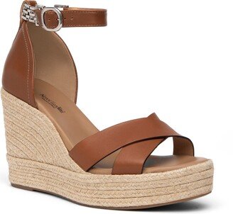 Ankle Strap Espadrille Wedge Sandal