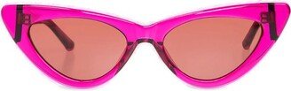 X The Attico Cat-Eye Frame Sunglasses