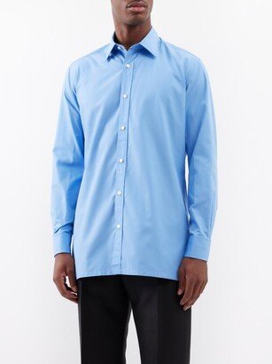 French Cuff Cotton-poplin Shirt