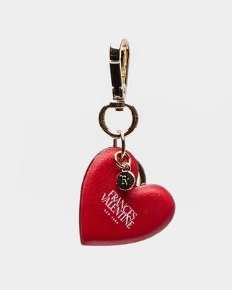 Heart Keychain Red