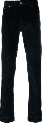 Mid-Rise Straight-Leg Trousers-BA