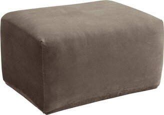 Stretch Pique Oversized Ottoman