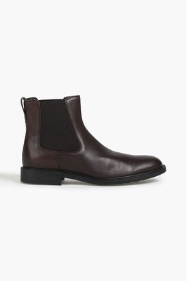 Tronchetto glossed-leather Chelsea boots