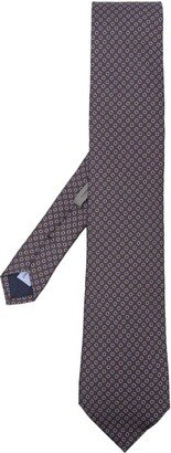 Dot-Pattern Silk Tie-AA