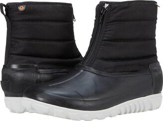 Classic Casual Winter Zip (Black) Women's Shoes