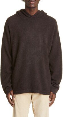 Brushed Cashmere Hooded Sweater