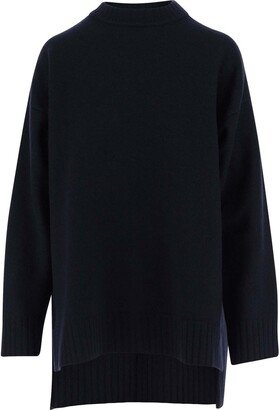 Crewneck Ribbed Edge Jumper