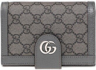 Logo Plaque GG Monogram Card Case