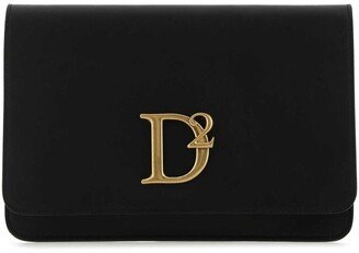 Logo Plaque Clutch