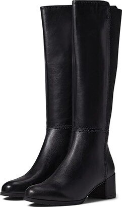 Brent Waterproof (Black Leather) Women's Boots