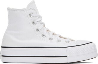 White Chuck Taylor All Star Lift Hi Sneakers