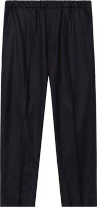 Tapered Wool Trousers