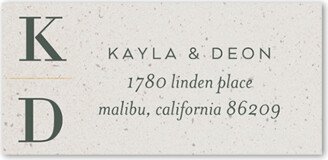 Address Labels: Captivating Couple Address Label, Beige, Address Label, Matte