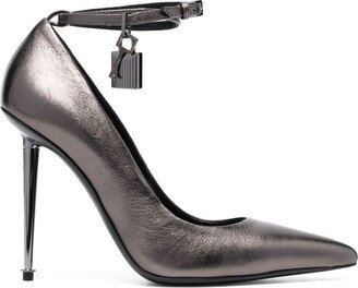 Padlock metallic pumps