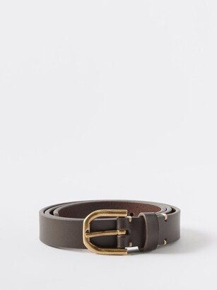 Slim Bridle-leather Belt