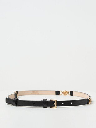 leather belt with Medusa