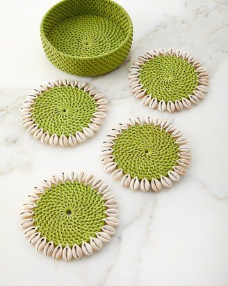 Mode Living Capiz Coasters, Set of 4