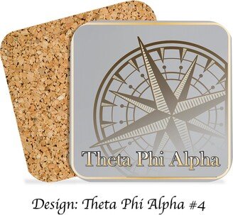 Theta Phi Alpha Beverage Coasters Square | Set Of 4