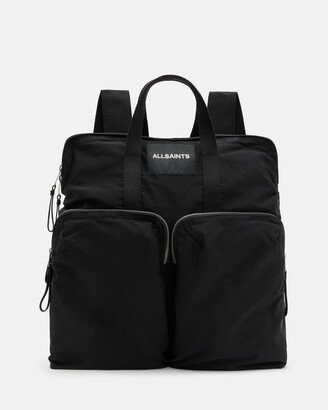 Force Recycled Logo Backpack - Black