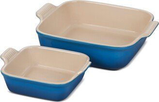 Heritage Square Baking Dishes, Set of 2