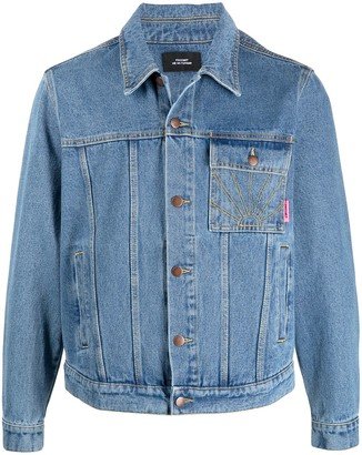 Rassvet-Embroidered Denim Jacket