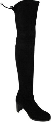 Women's Tipland Black Suede Over the Knee Boot