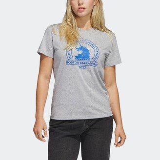 Women's Boston Marathon 2023 Logo Tee