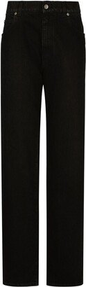 Black Kim Wide-Leg Jeans