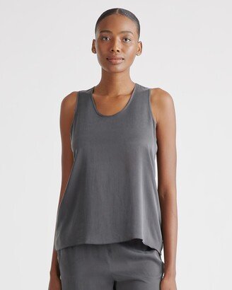 100% Washable Silk Pajama Tank Top