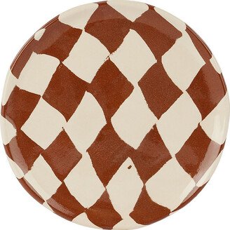 Henry Holland Studio Brown & White Check Side Plate