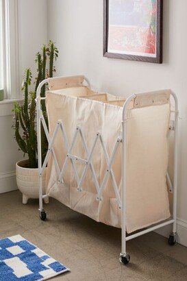 Accordion Triple Sorter Laundry Hamper