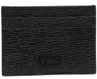 Logo-Embossed Leather Cardholder