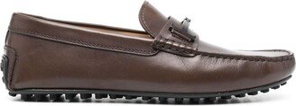 Gommino Double T leather loafers