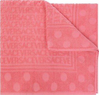 Allover Polka Dot Bath Towel