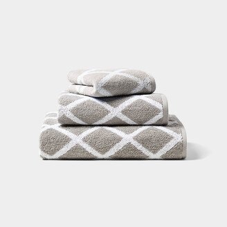 Ralph Lauren Sanders Diamond Bath Towels-AA