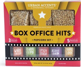 Urban Accents Box Office Hits Popcorn, Set of 8